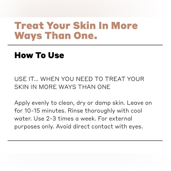 Volition Chocolate Macadamia Hydrating Mask Full Size 2 fl. oz. NIB - Picture 9 of 11